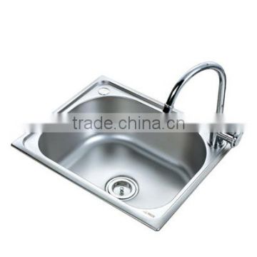 2015 new type cheap kitchen sink with one hole
