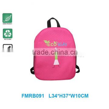 ECO custom printed recycle school backpacks