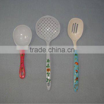 melamine kitchen tools, melamine spoon, melamine slotted