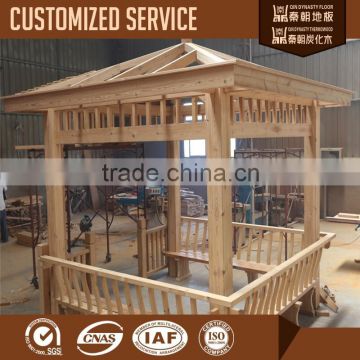Thermally Modified Wood Pavilion