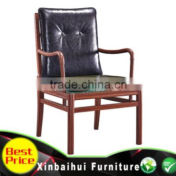 aluminum classic design armrest hotel chair dining chair for hotel furniture BH1032
