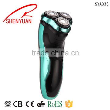 new AC motor wet/dry rechreable electric razor led light man's shaver CE ROHS