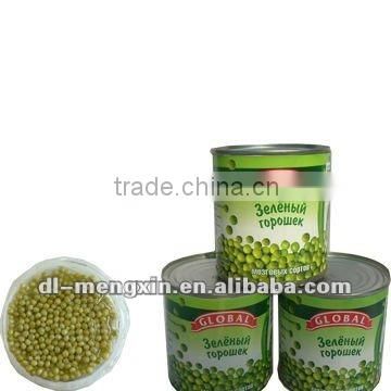 Canned Fresh Green Peas in steel tin 400g, dw240g