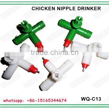 chicken nipple drinekr with three suppliesWQ-C13