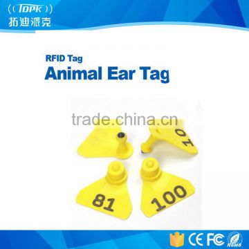 Sheep Management System Hitag1 RFID Animal Ear Tags