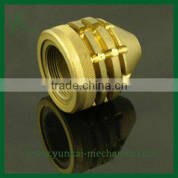 Customized precision brass cnc turned motorcycle parts