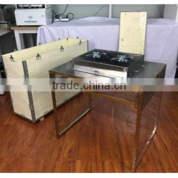 2017 Mini Dust Free Aluminum Work bench Cleaning Room with Anti-static Curtains for mobile Phone LCD Refurbishment Repair