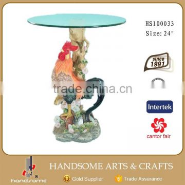 glass coffee table resin table glass