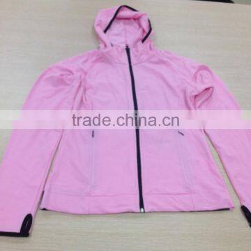 OEM style High quality LADIES SPORT ZIPPER HOODIES