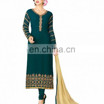 Dubai Ethnic Wear Salwar Kameez / Pakistani Dress Material Salwar Suits Collection 2017 High Quality Salwar (salwar kameez Suit)