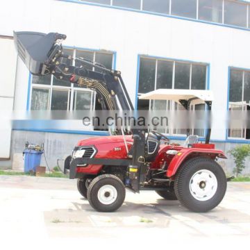 High Quality China 30HP Cheap Road 4x4 mini tractors with loader