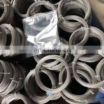 factory offer pvc coated stainless steel cable