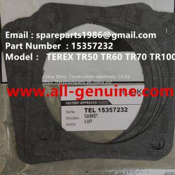 TEREX 15357232 GASKET ALLISON TR100 TR70 OFF HIGHWAY RIGID DUMP TRUCK MINING HAULER TRANSMISSION