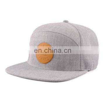 Custom Leather Patch Logo Snapback Hats Wholesale