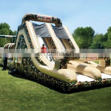 boot camp Adult inflatable obstacle course for sale