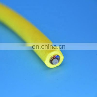 Foam-sheathed umbilical cable underwater coaxial cable underwater robot cable