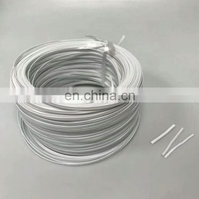 hot melt adhesive accessories kn95 production line wire nose bridge bar for mask