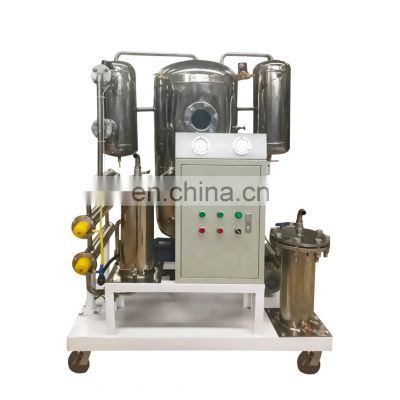 Stainless Steel Vacuum Cooking Oil and Water Separator Oil Filtration Machine for edible oils