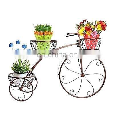 bicycle basket flower stand