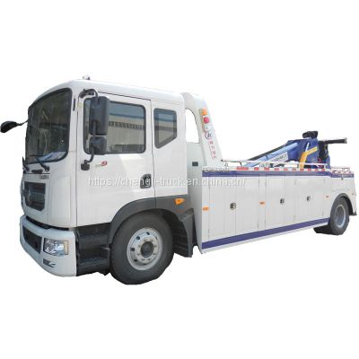Made in China Dongfeng 6 wheel 8ton wrecker tow truck