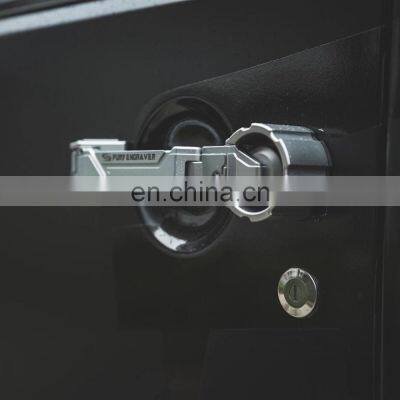 4x4 aluminum door handle for Jeep Wrangler JK 07-17 Offroad car parts door accessories handle for 2 doors
