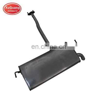 XUGUANG high quality silent rear exhaust muffler for hyundai IX35 with single outlet pipe