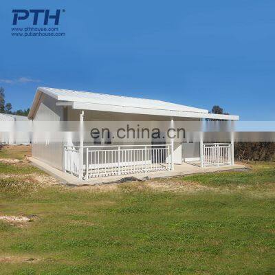 Factory Supply Luxury and Modern Design Yard House Prefab Light Gauge Steel Villa for Living