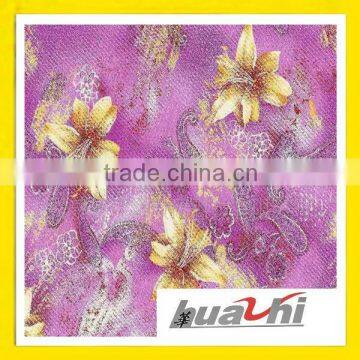 paper print roma knitting fabric for cheongsam