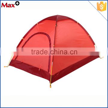 Single layer custom printed dome tent for 2 person