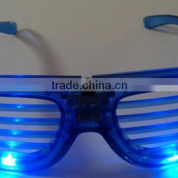 Cute Shutters Shape LED Flash Glasses For Dances / Party Supplies Decoration