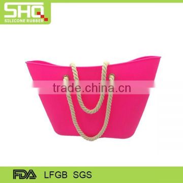 Fashionable silicone lady handbag