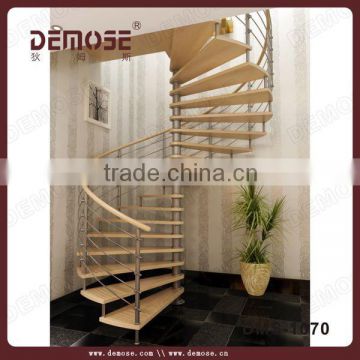 outdoor stainless steel wood spiral staircase prices/interior wood stairs