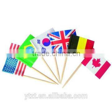 Customized Paper Printing Toothpick Flag Manufacturer