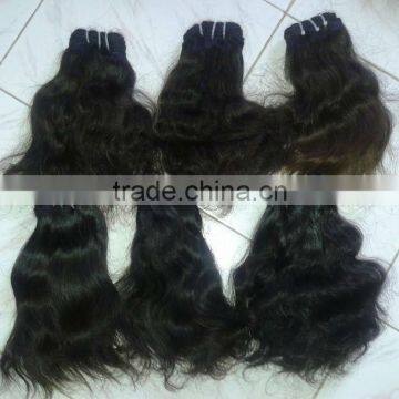 Double Layers Human Soft And Luster Hair Natural Curl