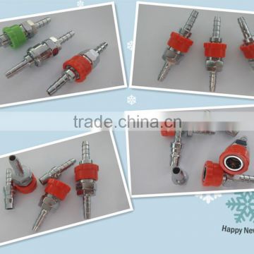 Red Color Electric Plating Iron Quick Coupler