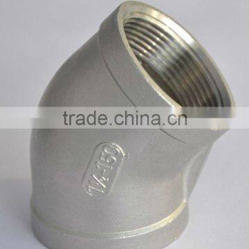 stainless steel 45 degree elbow 150LBS CE Approved