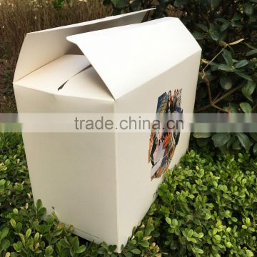 Accept custom order large gift box with eco-feature