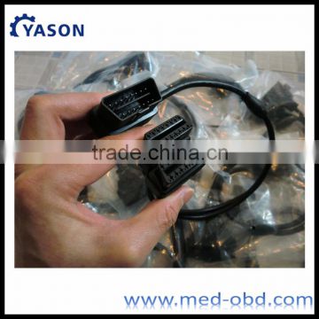 90 degree J1962M to 2 J1962F Y Cable right angle male to 2 female cable