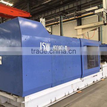 used all electric Japanese plastic mould machine JSW 650T