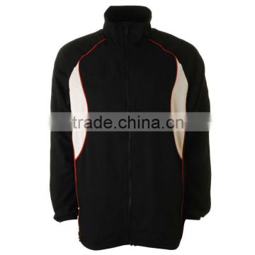 Mens Track Jacket With Pipping Inserts