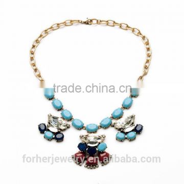 Hot selling fashion handmade chunky pearl necklaces SKA4708