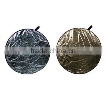 Golden & silver Double Sides Light Reflector discs