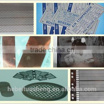 (manufacturer) Photo Etched Precision Parts /Photo chemical Etching