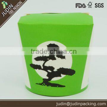 750ml printed paper burger box for takeaway business