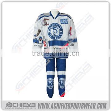 custom slim fit ice hockey jerseys, cheap team set hockey jerseys