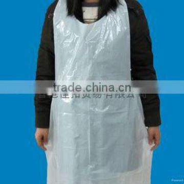 100% virgin material disposal pe plastic apron