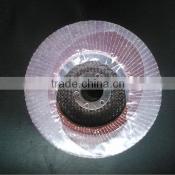 Aluminium Oxide Flap Disc/Abrasive tools/Abrasive 100*16 80M/S T27