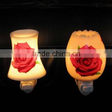 QiHe Wholesale Ceramic Plug in Scent Wax Warmer, Aroma Oil Burner