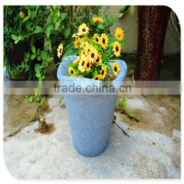 New design flower pots for sale, grantie flower pot for garden