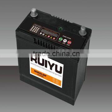 sealed maintenance free new car start battery not drained for buyer